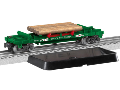 Lionel # 82049 Christmas Operating Log Dump Car # 82049