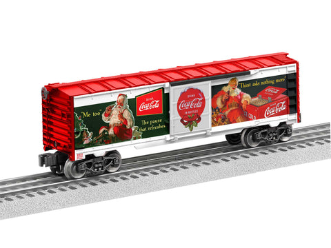 Lionel # 84614 Cola-Cola Vintage Santa Boxcar