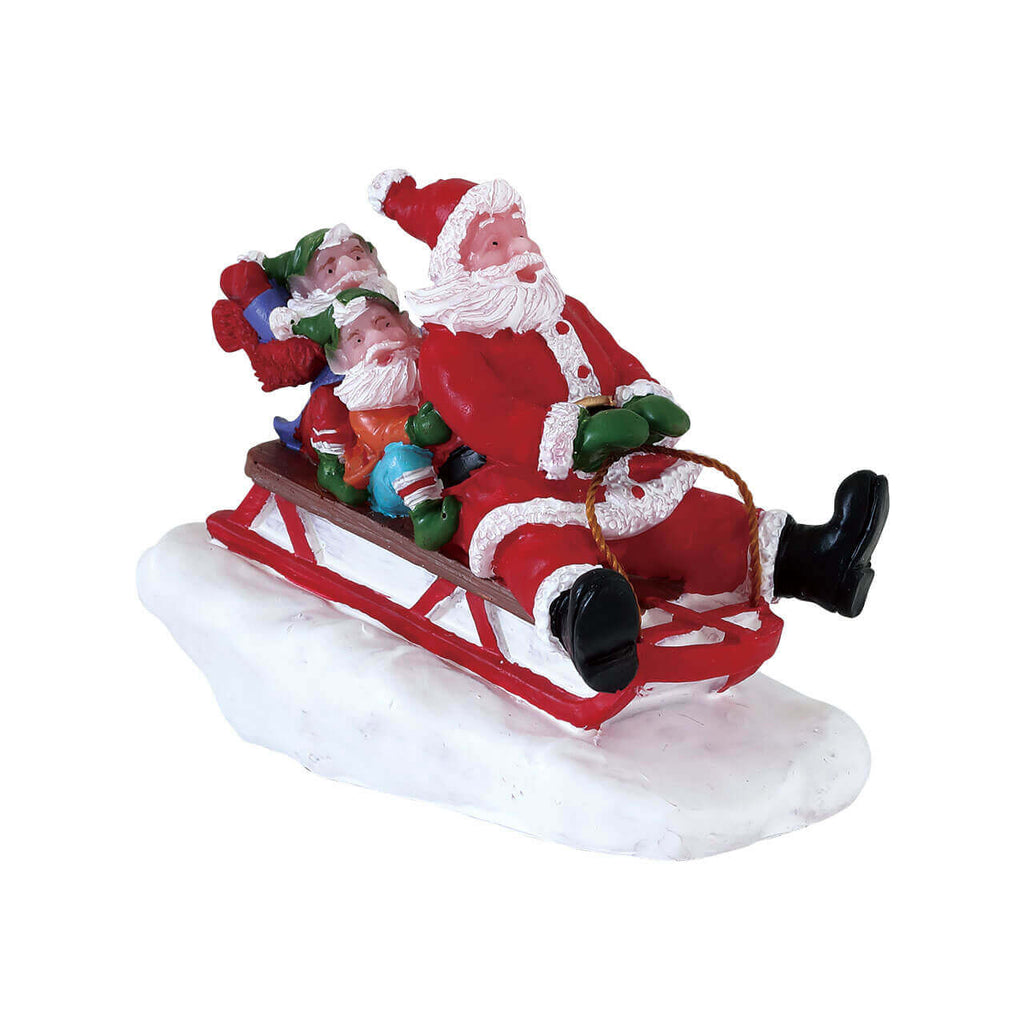 Lemax # 72549 Sledding With Santa