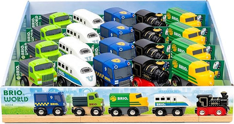 BRIO # 36034  MINI TRAINS AND VEHICLES