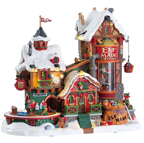 Lemax # 75190 Elf Made Toy Factory