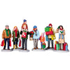 Lemax # 92683 Holiday Shoppers, Set of 6