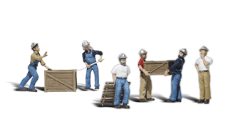 Woodland Scenics # A2729 O Scale Dock Workers