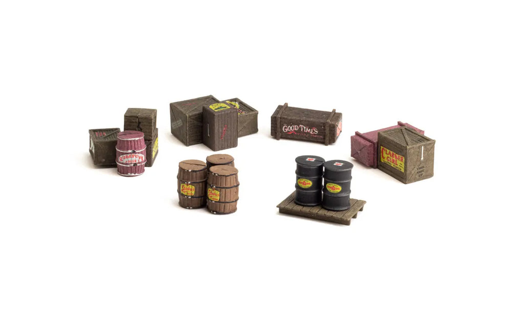 Woodland Scenics # A2739 O Scale Assorted Crates