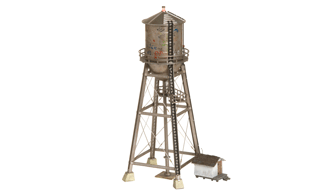 Woodland Scenics # BR5866 Rustic Water Tower Built & Ready O Scale