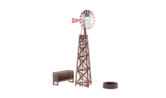 Woodland Scenics # BR5868 Windmill Built & Ready O Scale
