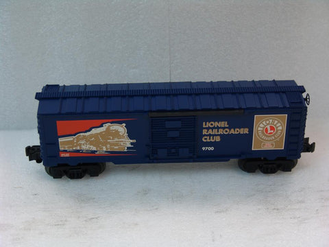 Lionel # 19978 1999 Lionel Railroader Club 9700 Boxcar