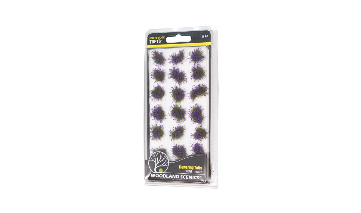 Woodland Scenics # FS772 Violet Flowering Tufts