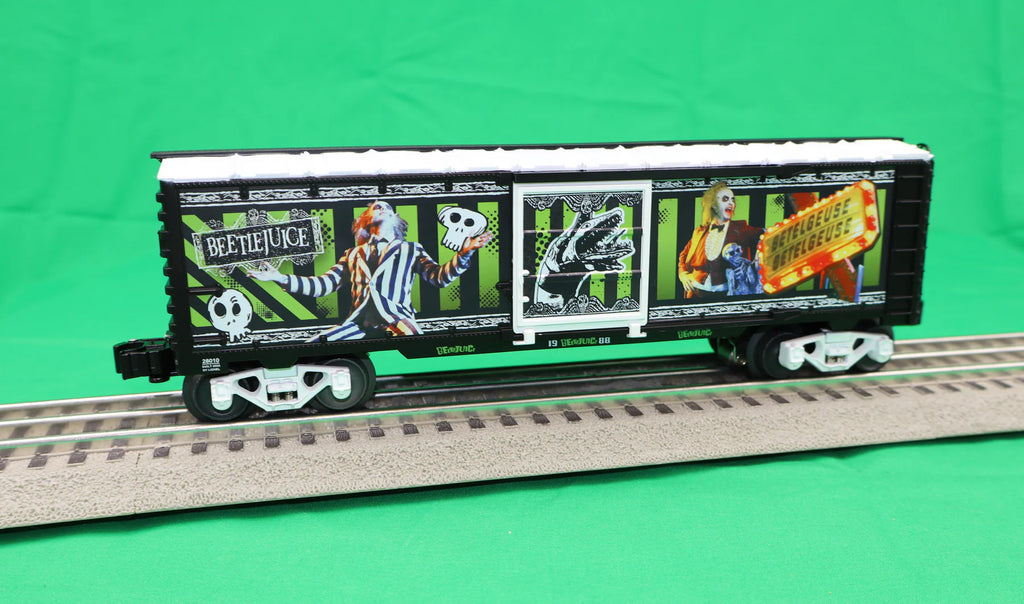 Lionel # 2528010 Beetlejuice Illuminated BoxCar