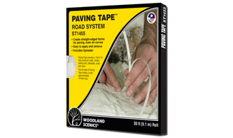 Woodland Scenics # ST1455 Paving Tape Road System