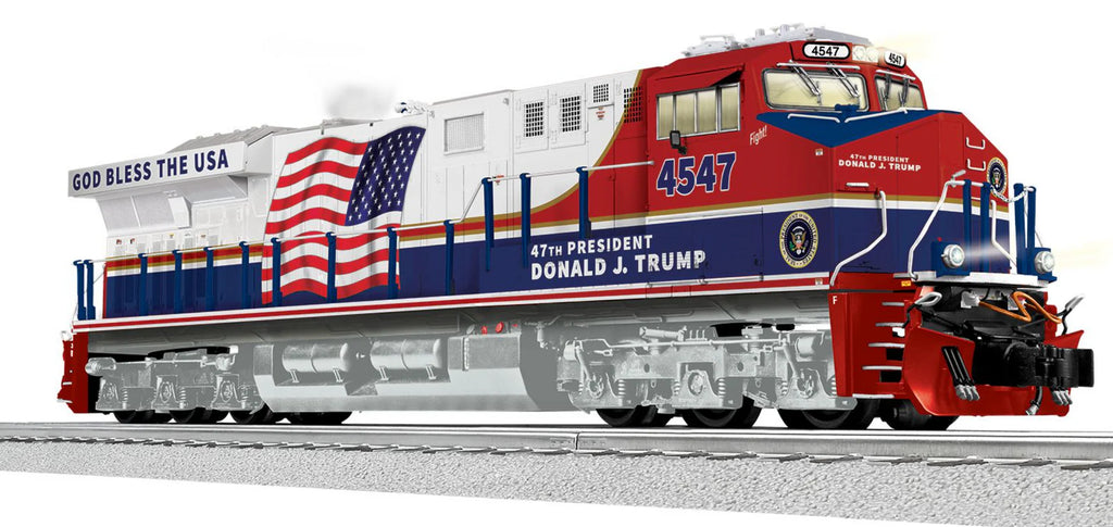 Lionel # 2533047 President Trump Legacy ES44 Diesel Locomotive #4547