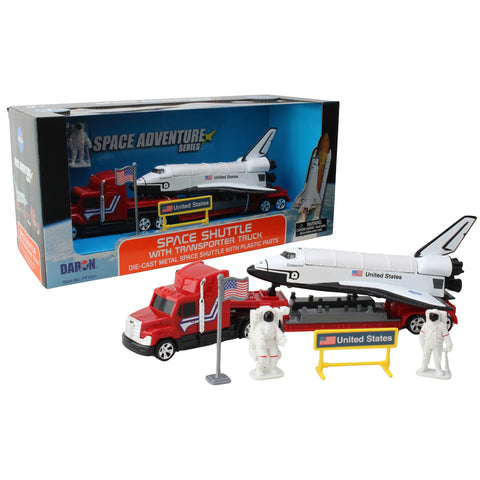 Daron # PT7821 Space Shuttle With Transporter Truck