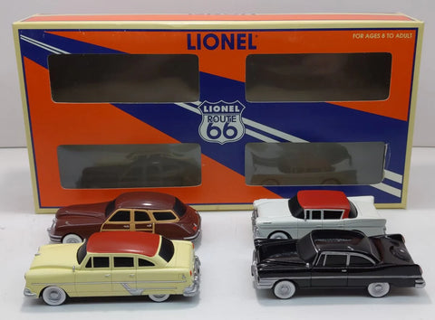 Lionel # 22990 Route 66 Automobile Four Pack