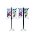 Lemax # 24496 Street Pole Banner, Set Of 2