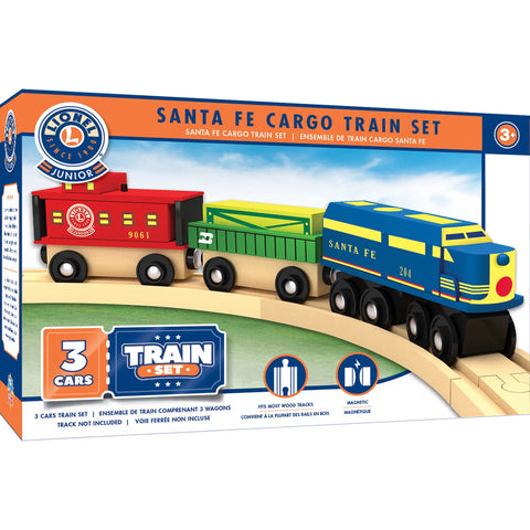 Master Pieces # 42018 Lionel Santa Fe Cargo Toy Train Set