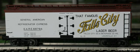 Atlas # 8111 Falls City Beer Woodside Refrigerator Car