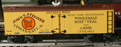 Atlas # 8029-2 Stegner Woodside Refrigerator Car