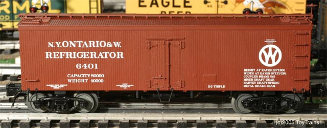 Atlas # 8039-2 NYO & Woodside Refrigerator Car