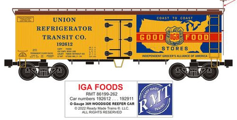 RMT # 86199-262 IGA Foods Wood Side Reefer