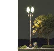 Woodland Scenics # JP5648 Double Lamp Post Street Lights