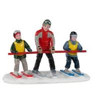 Lemax # 12027 Bunny Slope Beginners