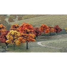 Woodland Scenics # TR1576 Deciduous Trees /Fall Colors