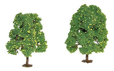 JTT # 92127 Lemon Tree Grove 4-1/2"- 5" Tall 2/Pack