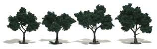 Woodland Scenics # TR1505 Realistic Trees Dark Green
