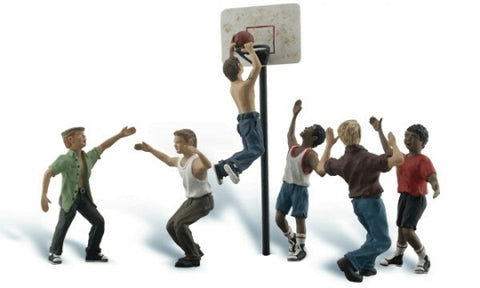 Woodland Scenics # A2760 O Scale Shootin' Hoops