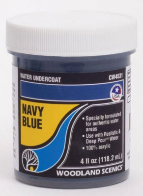 Woodland Scenics # CW4531 Water Undercoat/Navy Blue