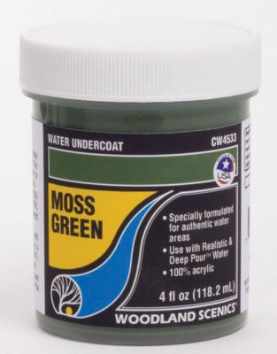 Woodland Scenics # CW4533 Water Undercoat/Moss Green