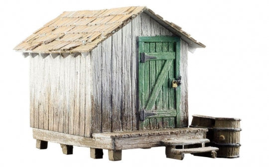 Woodland Scenics # BR5858 Wood Shack Built & Ready O Scale