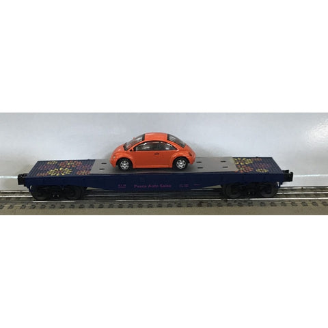 Lionel # 19444 Flat Car with Volkswagon Bud