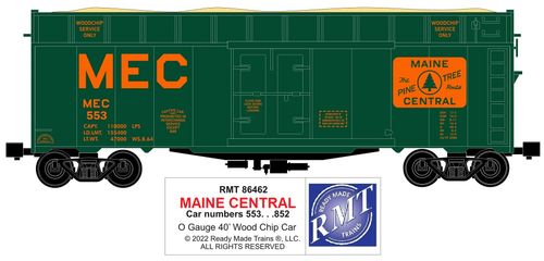 RMT # 86462 MEC Maine Central
