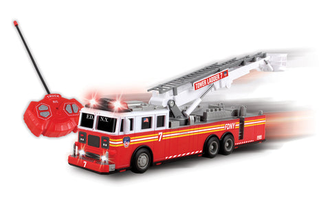 Daron # NY57377 Radio Controlled Ladder Truck With Lights & Sound