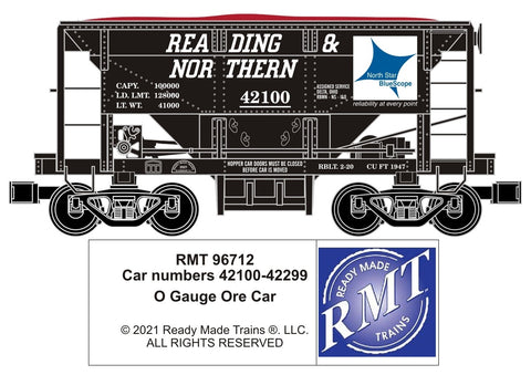 RMT #96712 RDG & North Ore Car