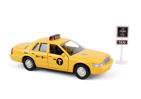 Daron # RT8948 N.Y.C. Taxi Cab & Sign