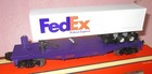Lionel # 19440 FlatCar w/ FED.EX. Trailer