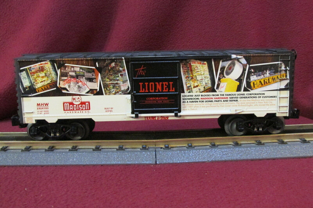 Lionel # 58035 Madison Hardware BoxCar