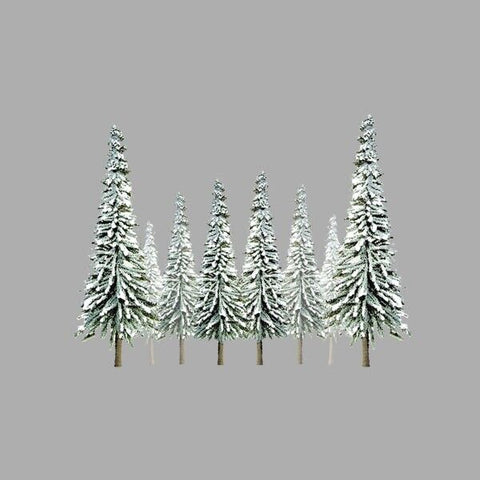 JTT # 92008 6"-10" Scenic Snow Spruce. 12pc