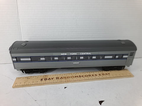 MTH # RK-6021 NYC Streamlined Passenger Car #10510