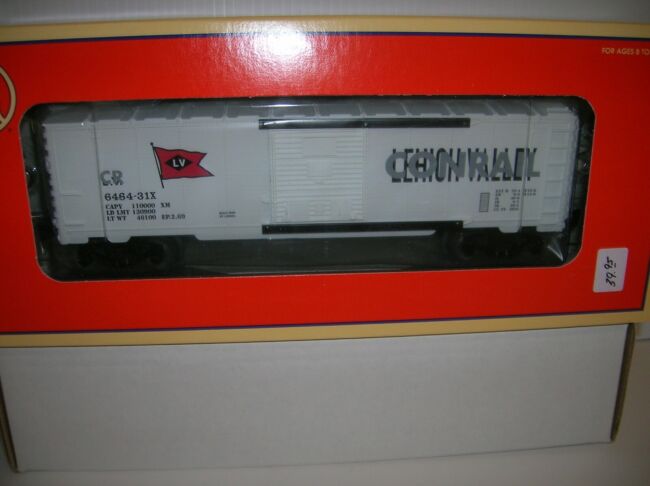 Lionel # 29280 Lehigh Valley Boxcar Overstamped