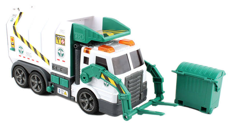 Daron # NY20709 Motorized NYC Sanitation TRUCK W/Lights and Sounds