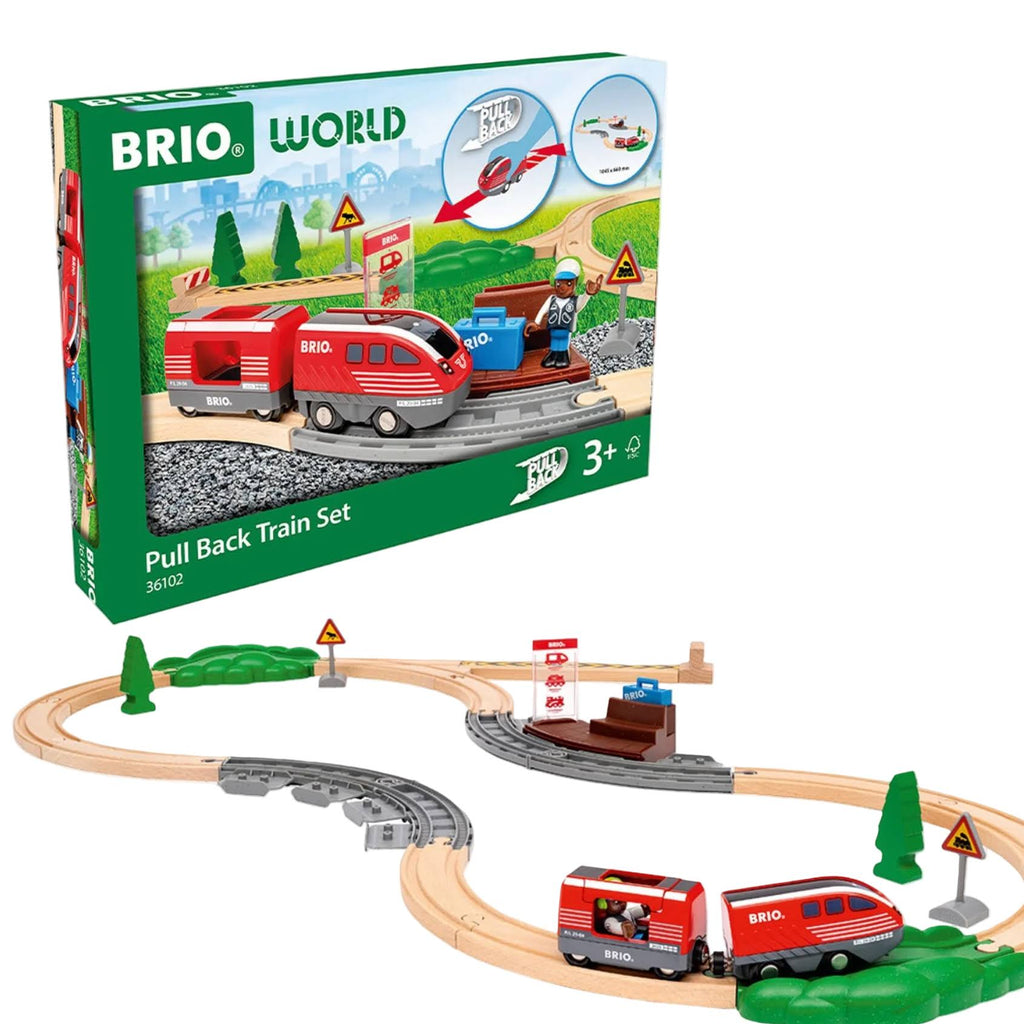 Brio # 36102 Pull Back Train Set