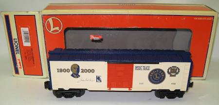 Lionel # 19991 2000 Lionel Railroader Club Gold Member Boxcar