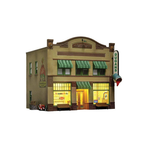 Woodland Scenics # BR5853 Dugan's Paint Store Built & Ready O Scale