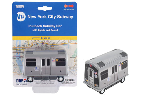 Daron # TT3501 MTA Subway Pullback W/Light & Sound