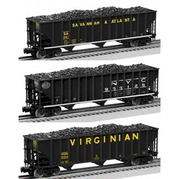 Lionel # 17775 NS Heritage 3 Bay Open Hopper Savannah&Atlanta/NYC/Virginian