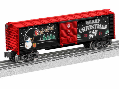 Lionel # 1928490 2019 Christmas Boxcar