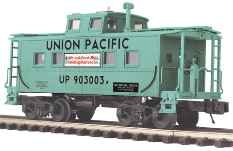 MTH # 20-91627 Union Pacific Premier Steel Caboose- Center Cupola